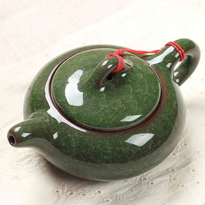Chinese Traditional Ice crack glaze Tea pot, Elegant ...