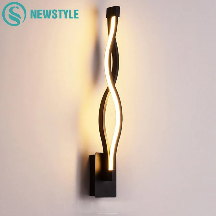 

16W LED Wall Lamp Modern Bedroom Beside LED Wall Light Living Room Wall Mounted Light for Corridor Hotel Room Home Decoration