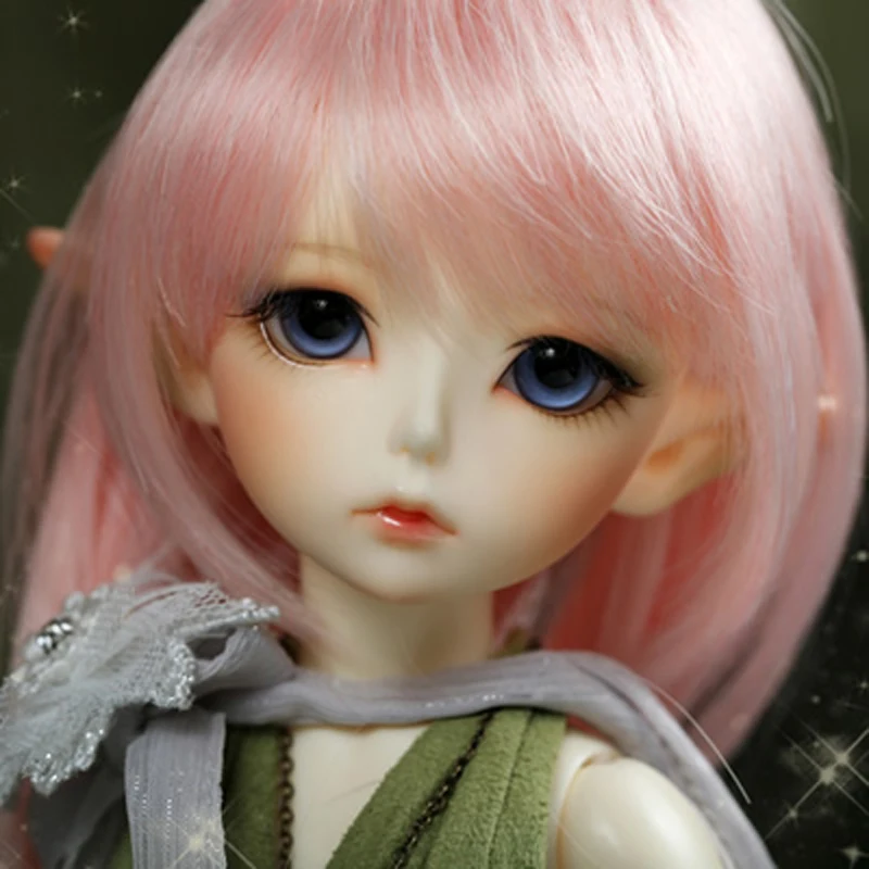 

High Quality BJD Dolls 1/6 Body Model Reborn Girls Boys Black Forest-Noias Toys Makeup With Free A Pair Of Eyes