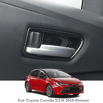 

Car Styling Stainless Steel For Toyota Corolla E210 2019-Present Car Inside Door Handle Frame Inside Door Sequins Accessories