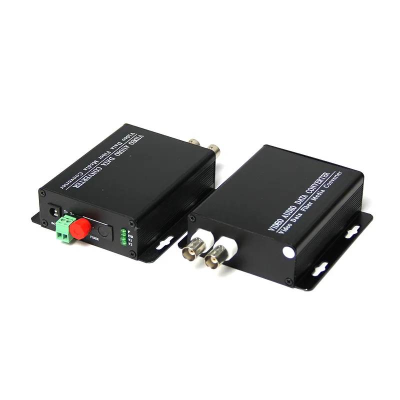

2-way Digital Video Optical Transceiver single-mode single-fiber with a reverse data RS485 FC port 20KM 1 pair