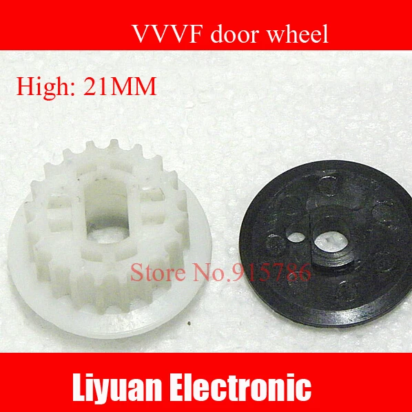 21mm Door Machine Pulley / Elevator Vvvf Door Wheel / Passenger
