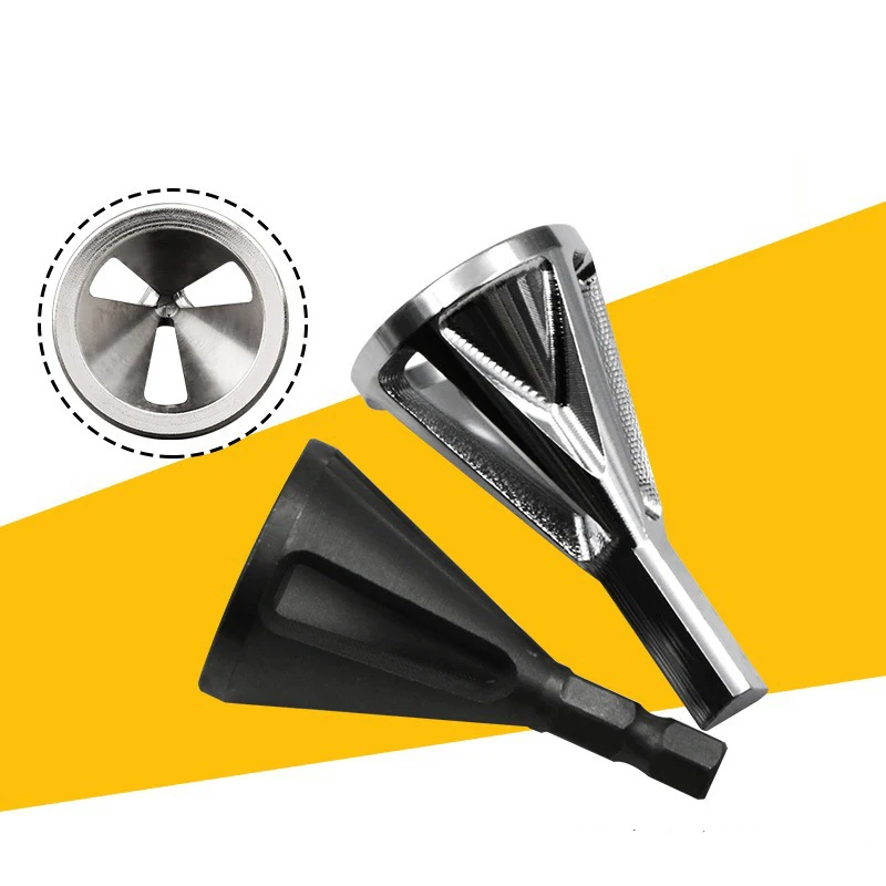 

Durable Remove Burr External Chamfer Tool hot Stainless Steel Deburring Tool for Drill Bit metal drill accessories Burr Tools