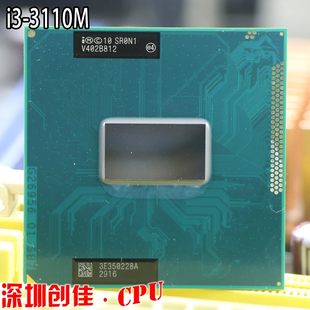 Intel i3 3110 м Процессор ноутбук процессор Core i3-3110M 3M Кэш, 2,40 ГГц, sr0n1 Процессор PPGA988 поддержка HM76 HM77