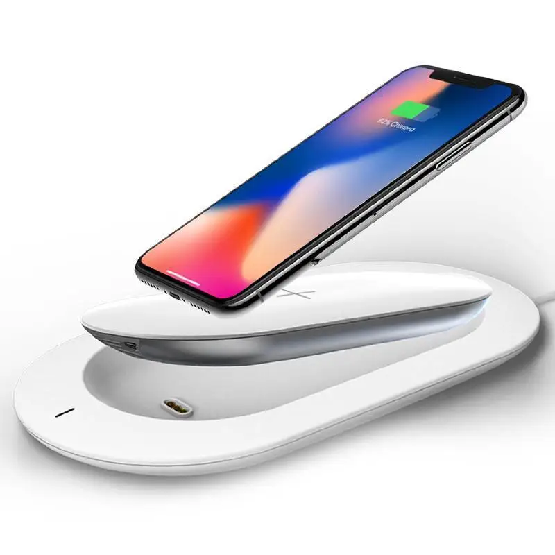 Беспроводное зарядное устройство Mipow Qi для iPhone X 8 XS Max XR QC 3 0 док станция с быстрой