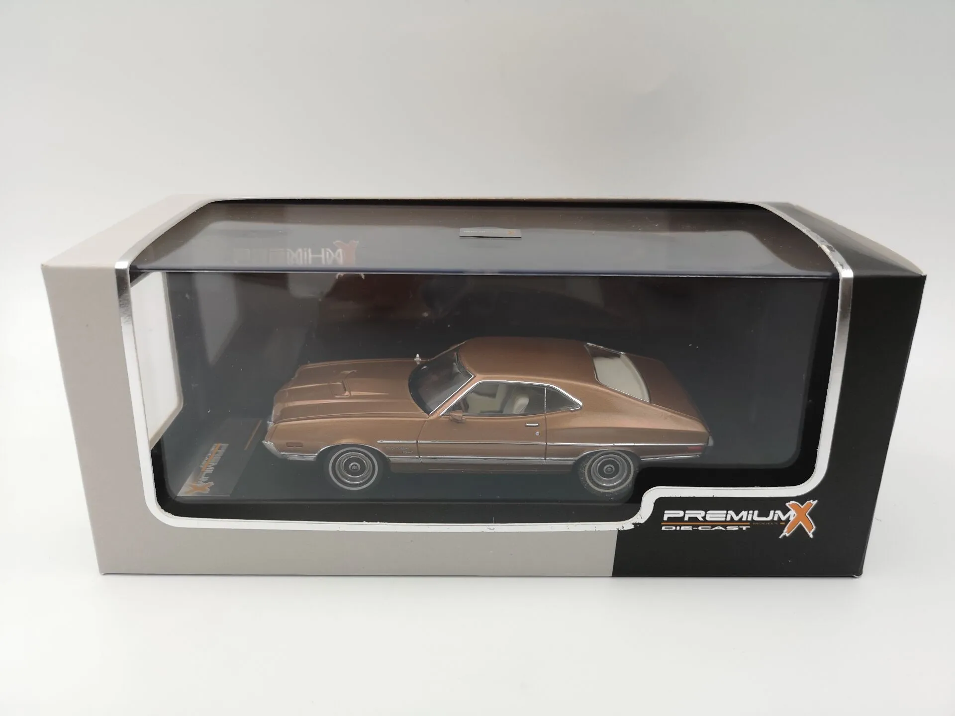 Премиум/X 1:43 FORD GRAN TORINO SPORT 1972 бутик сплава Модель автомобиля игрушки для детей Детские игрушки модель подарок оригинальная коробка