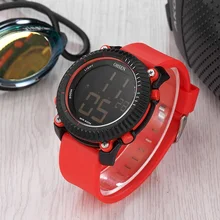 Бренд OHSEN модные электронные часы мужские наручные часы с будильником силиконовый ремешок 50 м водонепроницаемые спортивные часы светодиодный Hombre часы