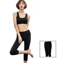 Женские эластичные узкие укороченные женские леггинсы для тренировки плюс размер спортивная одежда Спортивные Штаны спортивные брюки колготки