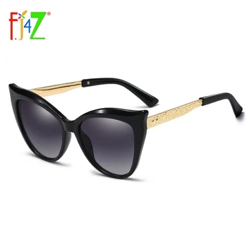

F.J4Z Classic Women's Cat Eye Sunglasses Fashion Vintage Retro Gradient Lens Sun Protection Eyewear Glasses UV400 Oculos de sol
