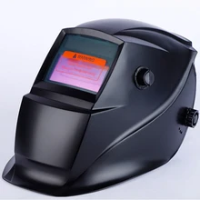 Солнечная автоматическая световая меняющая Сварочная маска противопожарная анти-брызг/сварочная дуга/режущие искры/металлические капельки черный Тип GM0829