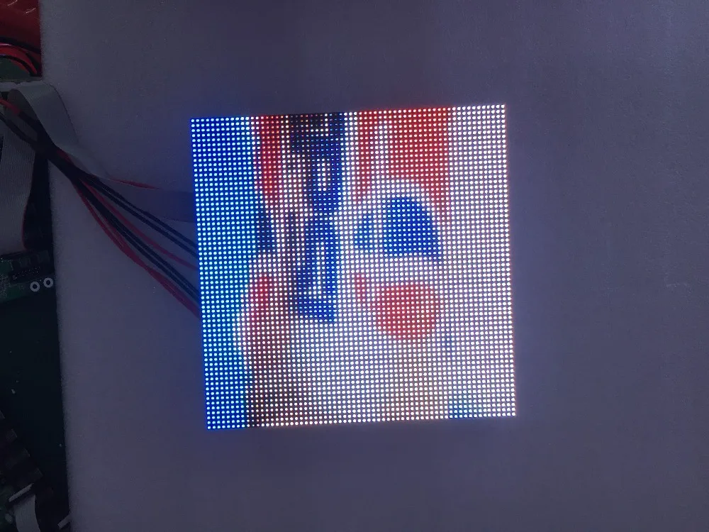 64x64 indoor RGB hd p3 indoor led module video wall high quality P2.5 P3 P4 P5 P6 P7.62 P8 P10 LED panel full color led display