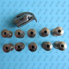 SHUTTLE HOOK CLOSED FRAME 98622 98624 BOBBINS 95093 10 PCS FOR SINGER 45K NECCHI 630 ADLER