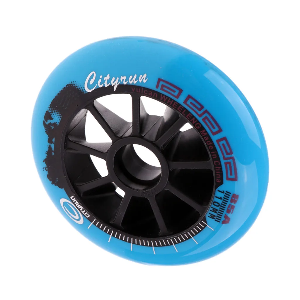 Speed Skating Wheels Outdoor Indoor Inline Skate Wheels Tool 110mm Blue Cycling Scooter Parts Replacment Accessories