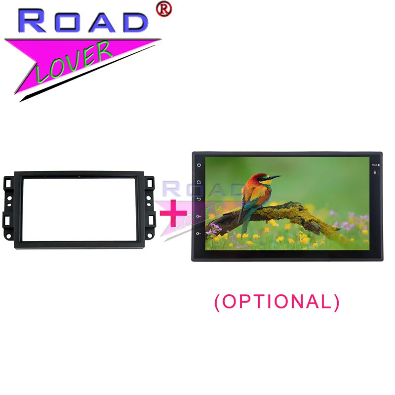 TOPNAVI два Din автомобиля Радио DVD для Chevrolet LOVA/Captiva/Gentra/Aveo/Epica 2006 стерео панель тире отделка рамка Установка комплект