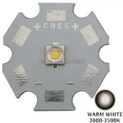 10 шт. Cree XLamp XP-E2 XPE2 теплый белый 3200 К-3500 К 1 Вт 3 Вт высокое Мощность светодиодный излучатель диод с 8 мм/12 мм/14 мм/16 мм/20 мм PCB