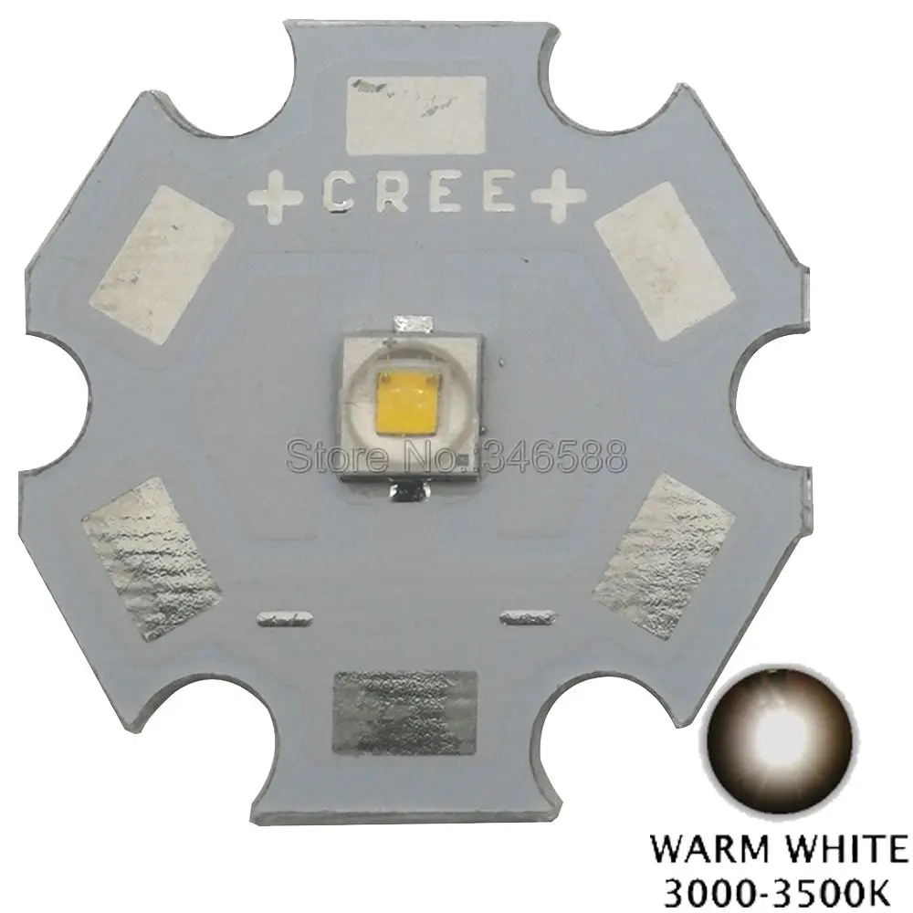 10 шт. Cree XLamp XP E2 XPE2 теплый белый 3200 K 3500 1 Вт 3 высокомощный светодиодный излучатель