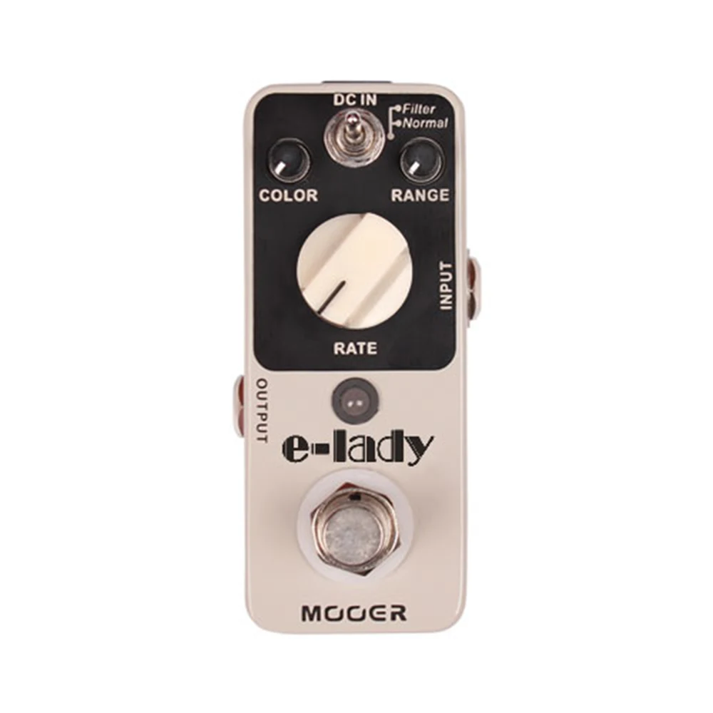 Mooer E-lady Effect Pedal True Bypass Full Metal Shell Micro Mini Classic analog flanger sound MFL2 | Спорт и развлечения