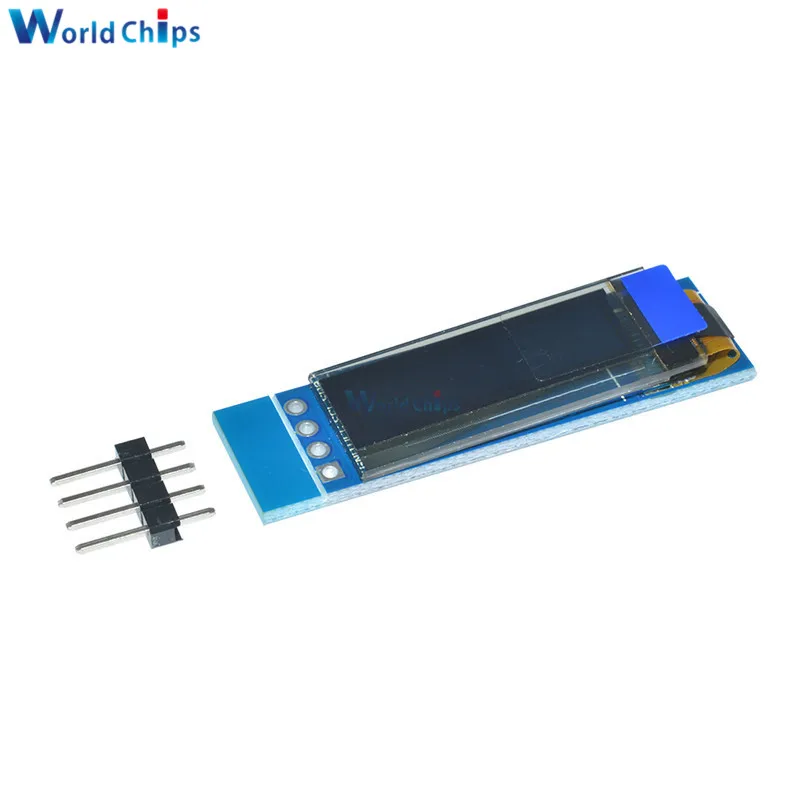 0,91 дюйма 128x32 IIC I2C белый OLED ЖК-дисплей Дисплей DIY Oled модуль SSD1306 Драйвер IC 3,3 В постоянного тока 5 V для Arduino PIC