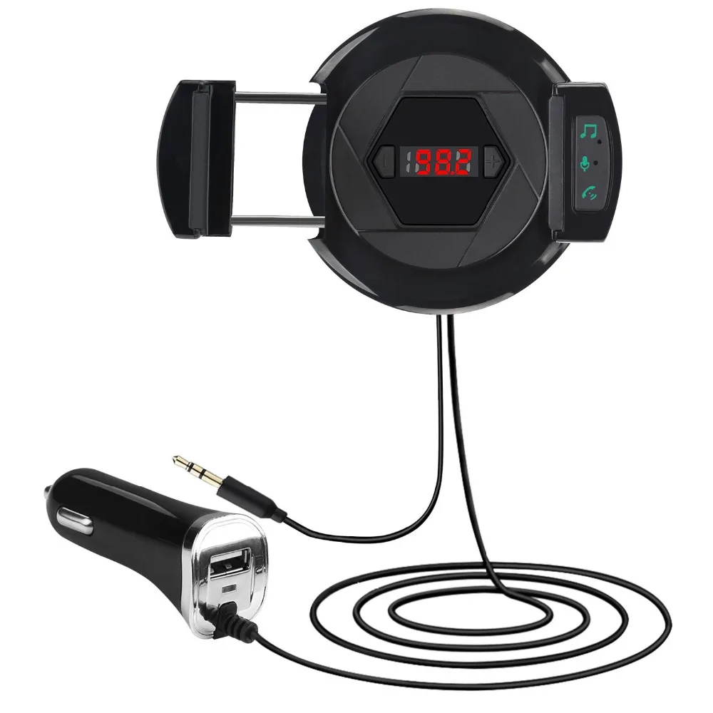 Bolaxin Bluetooth FM Transmitter,HIFI Wireless Radio Adapter,Audio