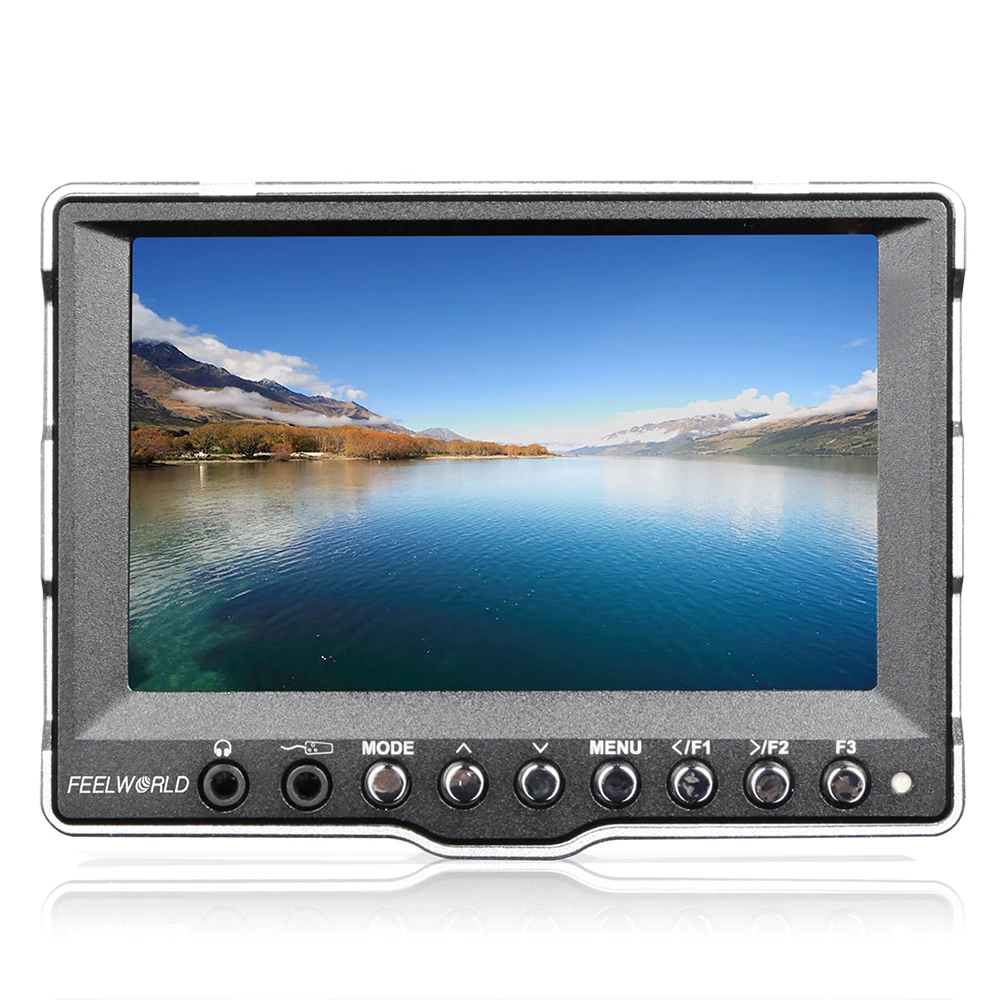 

Feelworld A5 5'' Aluminum SDI HDMI Ultra HD 800*400 CCTV On-Camera LCD Field Monitor for Canon 5D II 7D BMCC DSLR Cameras