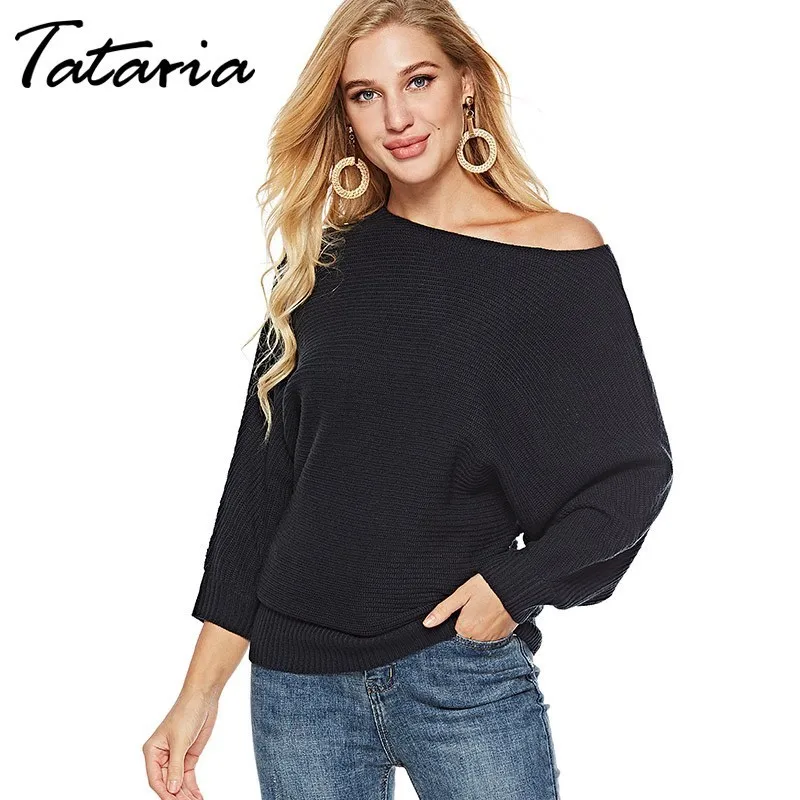 

Off The Shoulder Sweater Dresses Long Women Cusual Warm Autumn Dress Knitted Winter Women O Neck Women's Dress Sweater