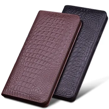 

100% Genuine Luxury Leather Cases for Xiaomi Redmi Note 7 Case Handmade Custom Flip Phone Cover for Fundas Note7 back Case