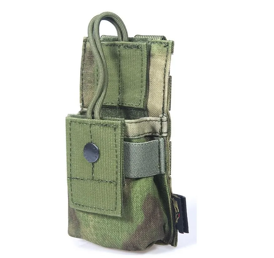 FLYYE MOLLE короткое радио Pounch Охота Кемпинг Туризм Альпинизм Открытый Тактический военная кордюра боевой PH-C009