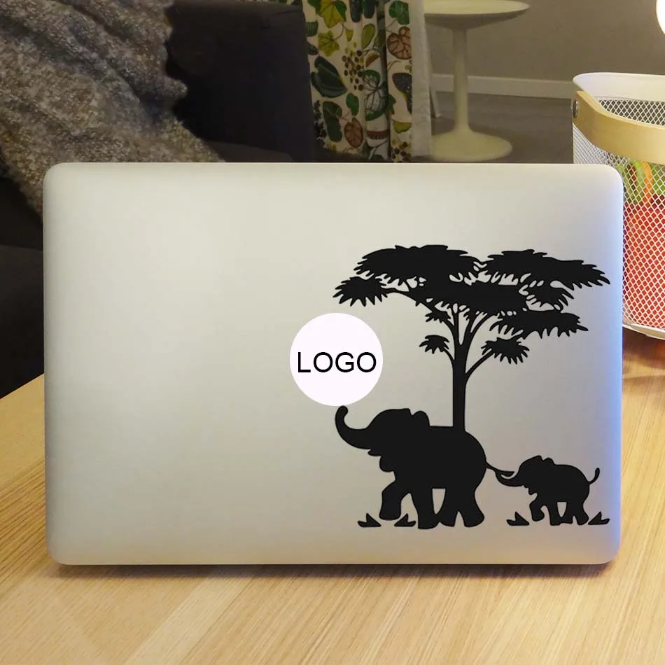 Elephant Father & Son Vinyl DIY Decal Laptop Sticker for MacBook Air Pro Retina Mac 11 12 13 15.6 inch Mac HP Mi Notebook Skin Elephant Father & Son Vinyl DIY Decal Laptop Sticker for MacBook Air Pro Retina Mac 11 12 13 15.6 inch Mac HP Mi Notebook Skin