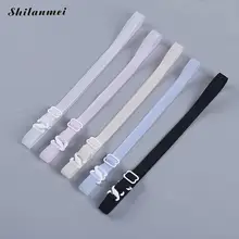 Женские силиконовые лямки бюстгальтера на плечах, регулируемые невидимые лямки для бюстгальтера, сексуальный бюстгальтер, аксессуары Soutien Gorge Bh Bandjes Sutia Adesivo