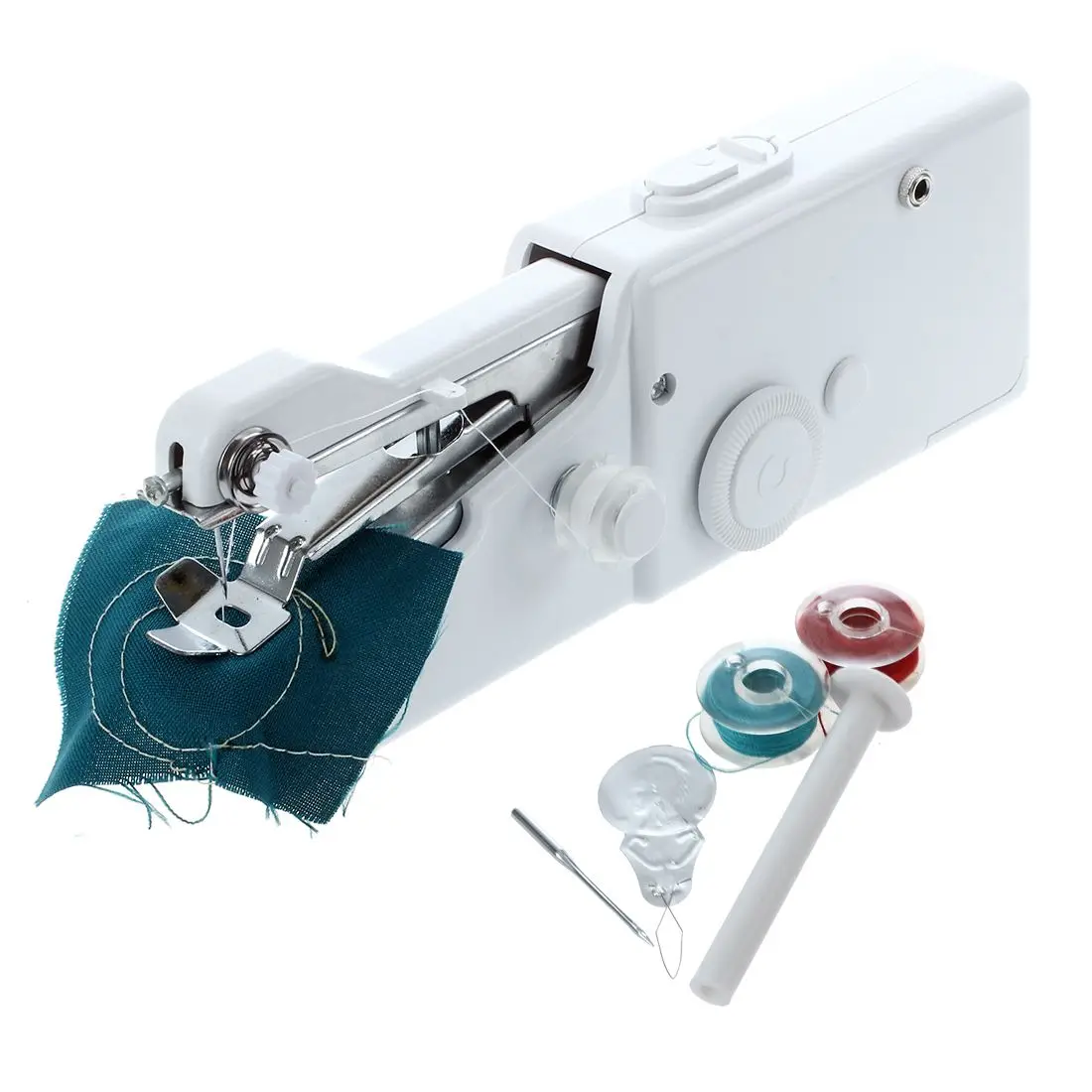 2017 Mini Portable Handheld sewing machines Stitch Sew needlework