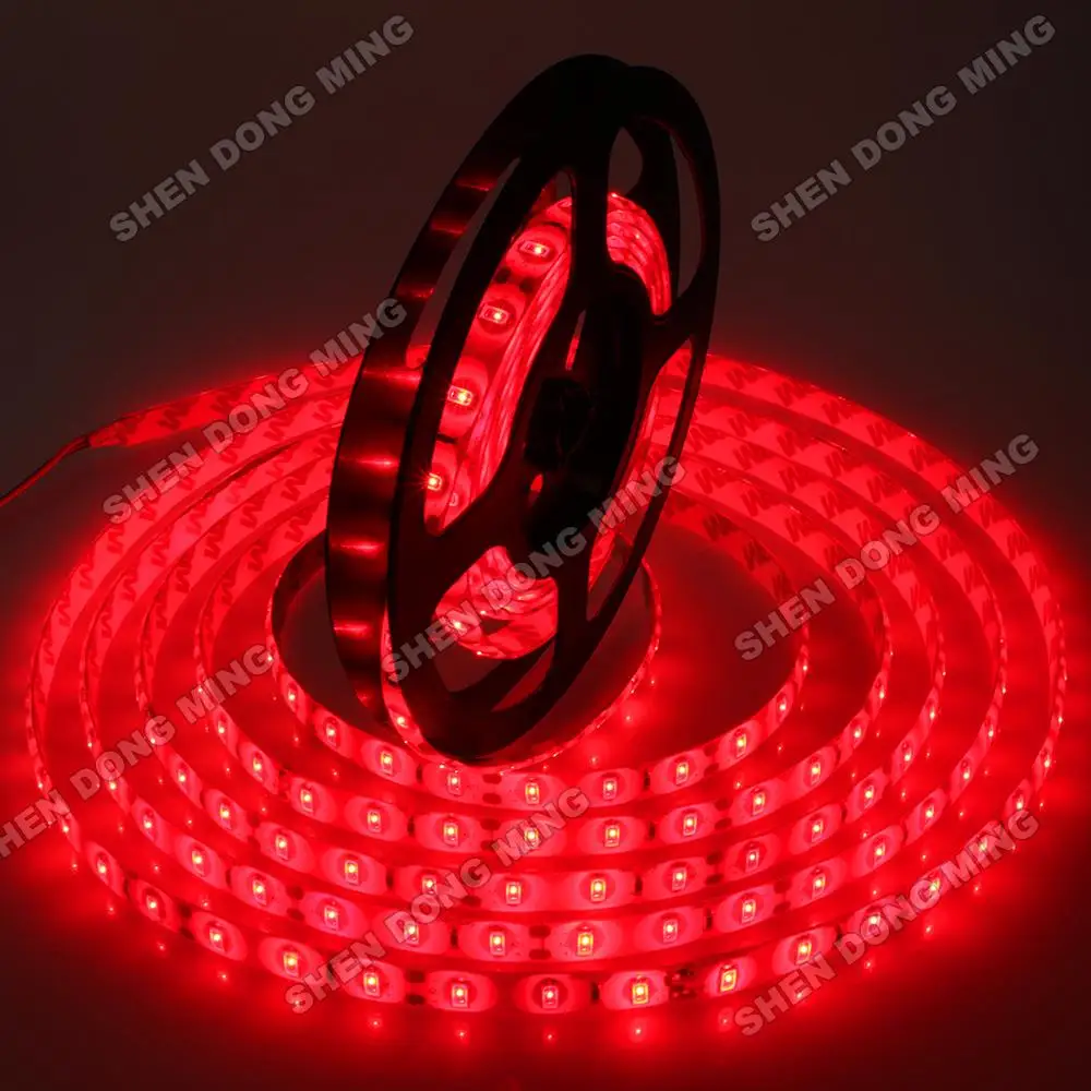 

Blue/red/green/white Waterproof led strip 5630 SMD Water proof IP65 led ribbon DC12V 60Leds/m 14.4w/m flexible led light