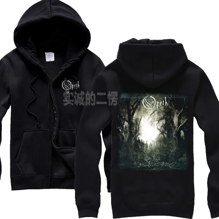 17 стилей Opeth хороший мягкий теплый хлопок на молнии Толстовка брендовая куртка тяжелый металл рок Толстовка Готический стиль sudadera спортивный костюм - Цвет: 12