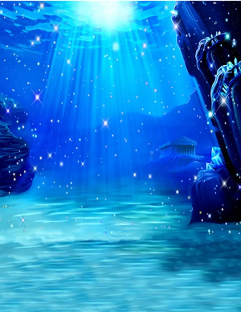 

5x7ft Blue Underwater World Photography Backdrops Photo Props Studio Background