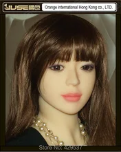Top quality 135cm real solid silicone sex dolls, 25kg nice sexy doll, 2014 life size sex torso cyberskin doll sex toys, ST-034