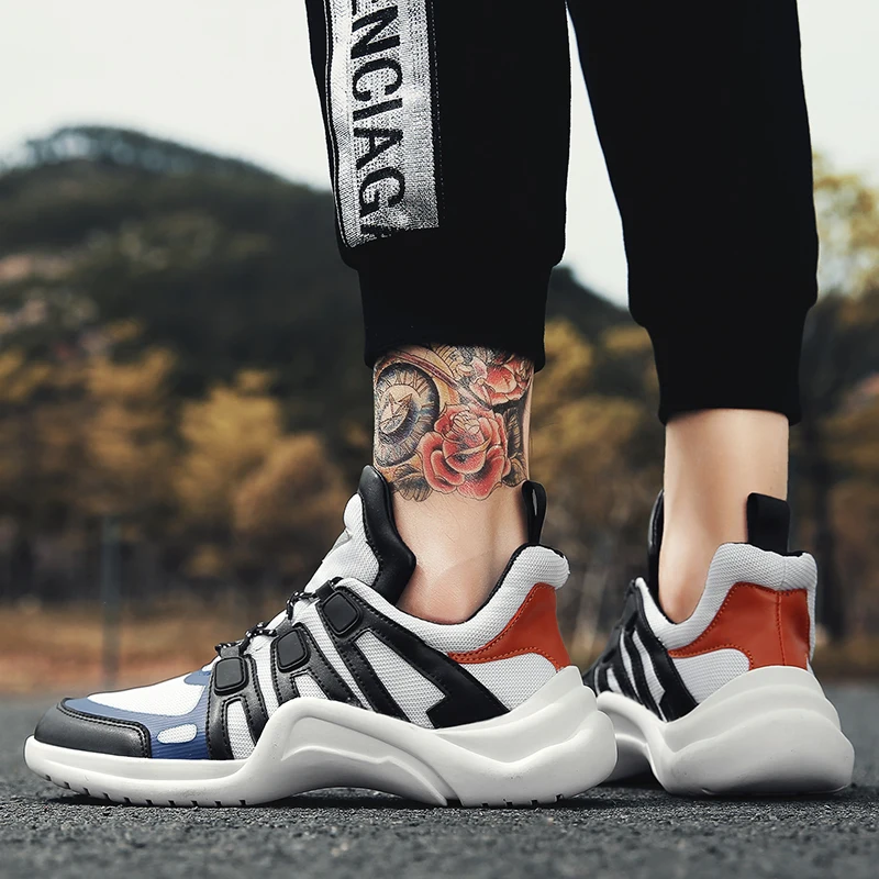 

New Popular Style Running Shoes for Men Breathable Athletic Shoes Outdoor Comfortable Soft Sports Jogging Sneakers Zapatilla