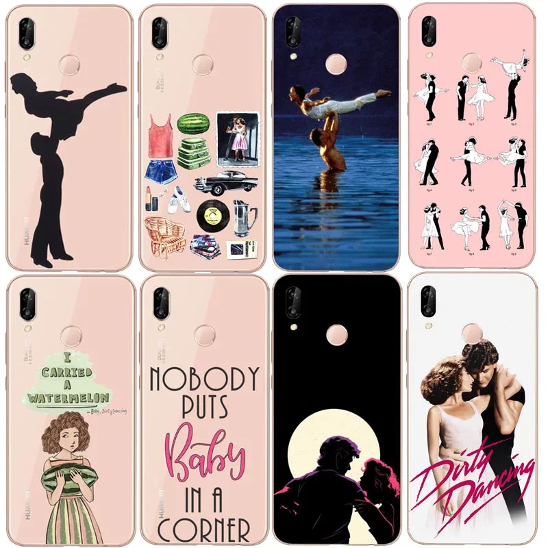 

Movie Dirty Dancing High Quality Classic Soft Phone Accessories Case For Huawei P7 P8 P9 P10 P20LITE 2017 P8L Coque Shell