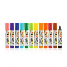 12 цветов/Набор ручка для постеров художественные рекламные ручки цветные маркеры для рисования спиртовое волокно наконечник поп-графическая эскизная ручка 6 мм 12 мм 20 мм 30 мм Pap