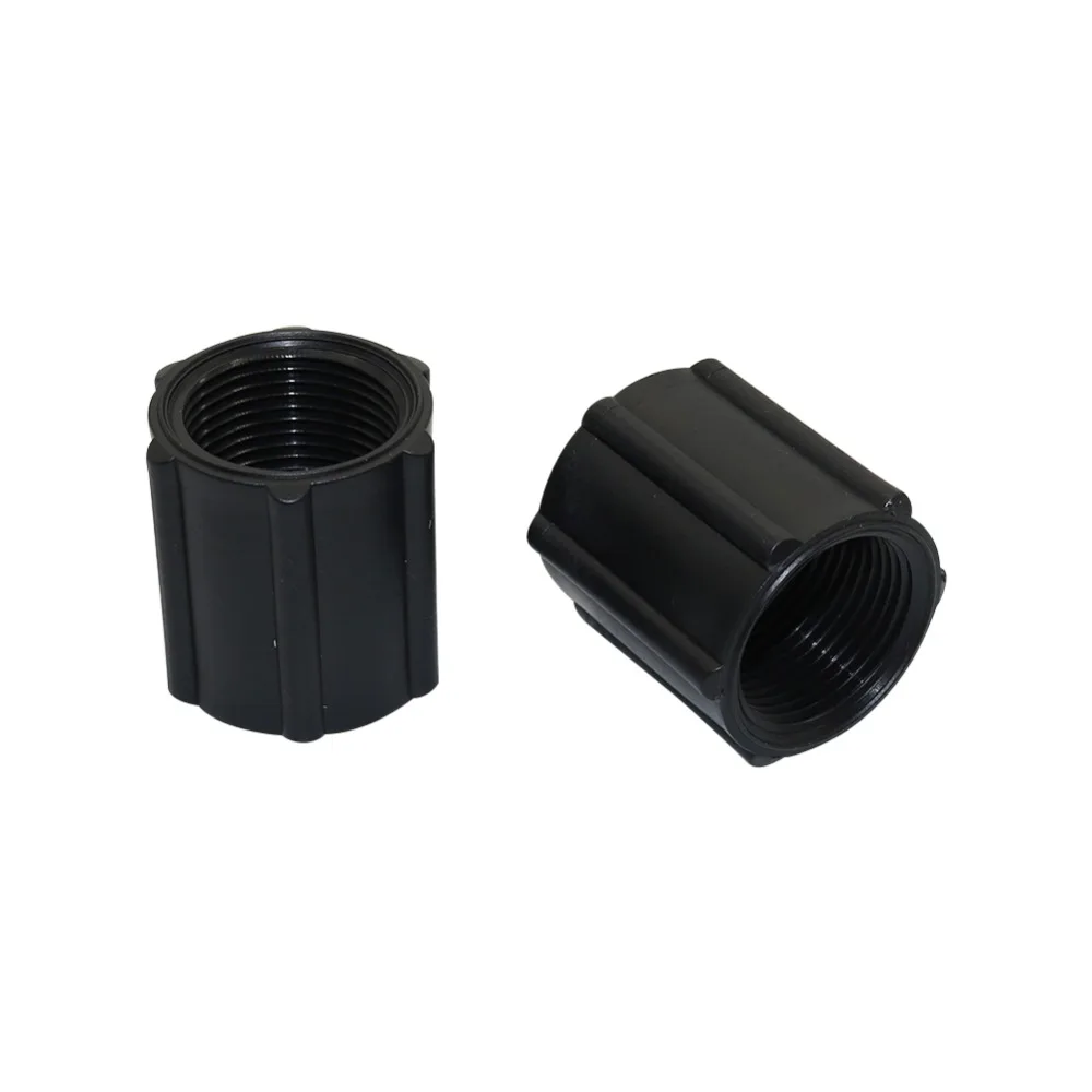 

1/2", 3/4" Female thread Garden accessories Screw Pipe connector Agriculture Irrigation Car Washing Fittings tube Joint 2 Pcs