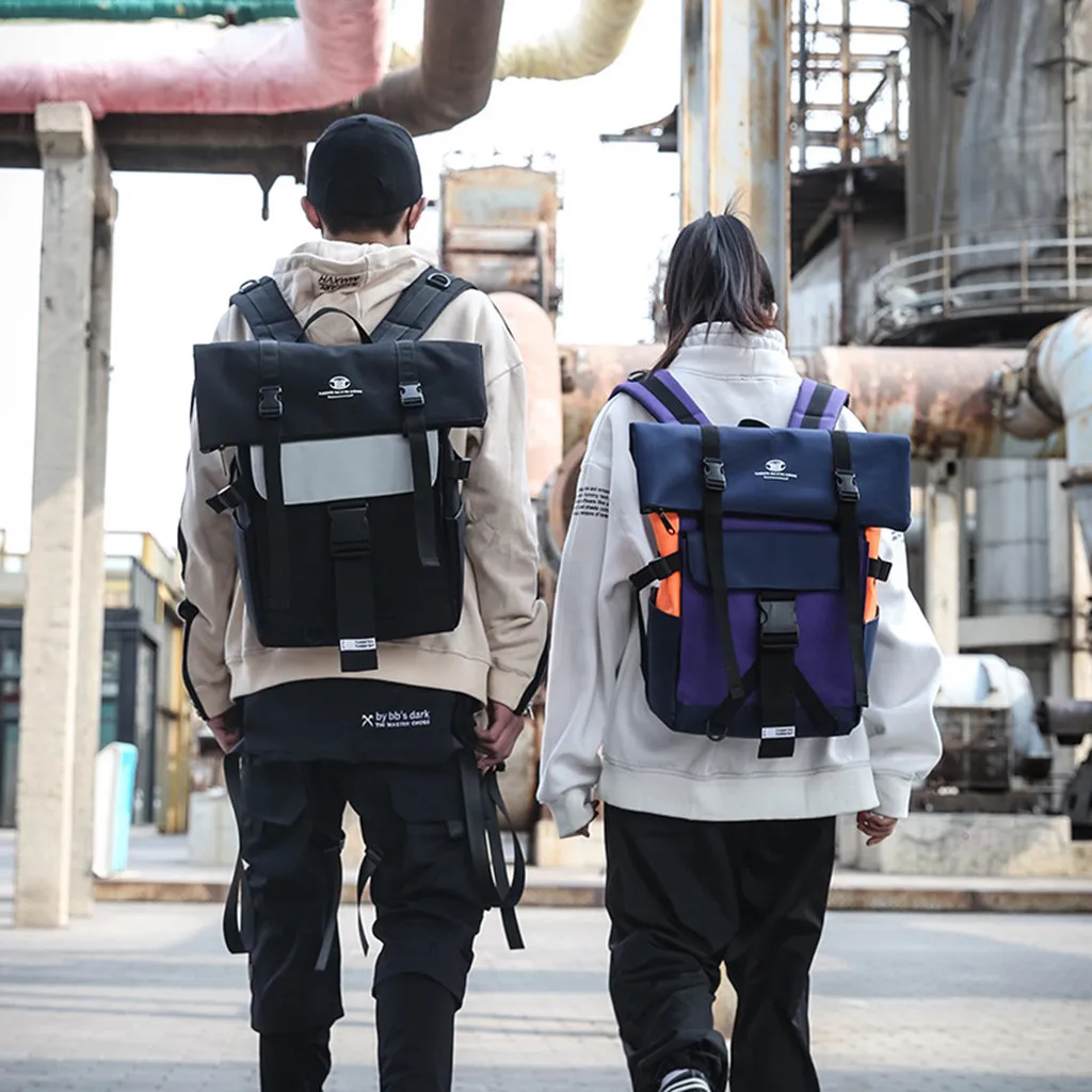 Мужской холщовый рюкзак Aelicy в японском и корейском стиле школьный ранец для