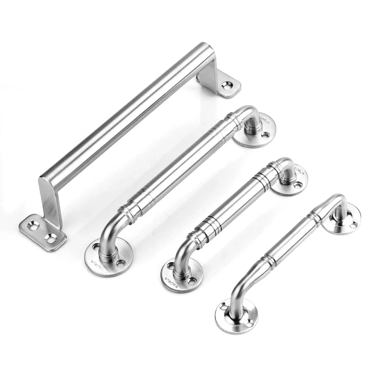 ADSE Sliding Door Handle Door Heavy-Duty Handle Carbon Steel Door Sliding Handle Security Door Metal Round Handle Sliding Door Hardware Color : Black, Size : 180MM ADSE Sliding Door Handle Door Heavy-Duty Handle Carbon Steel Door Sliding Handle Security Door Metal Round Handle Sliding Door Hardware Color : Black, Size : 180MM