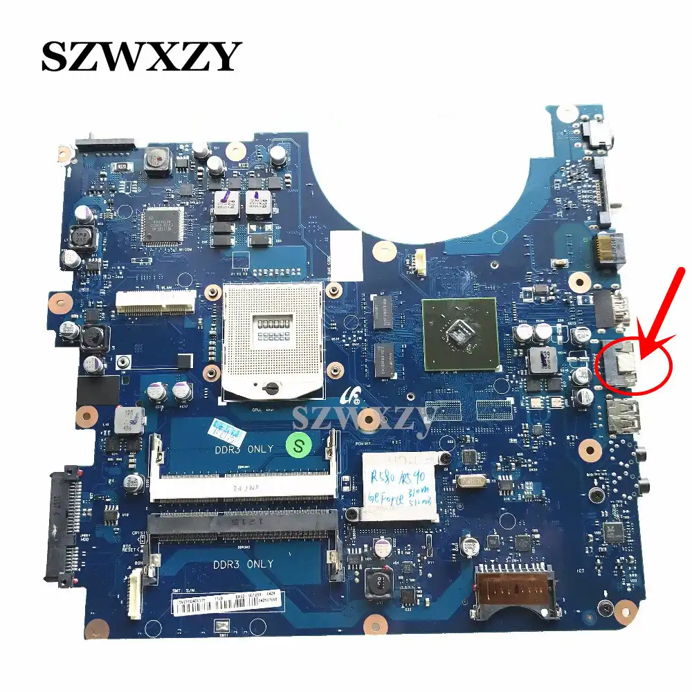 BA92-06142B Samsung Samsung R580 Intel Laptop Motherboard S989