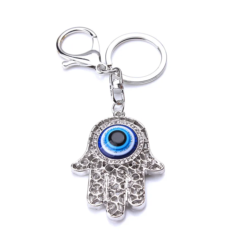 Брелок для ключей с вырезами в виде хамсы 11 3 см|key ring for woman|fashion key ringkey |
