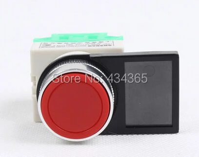 100 pces 22mm botão interruptor caixa de