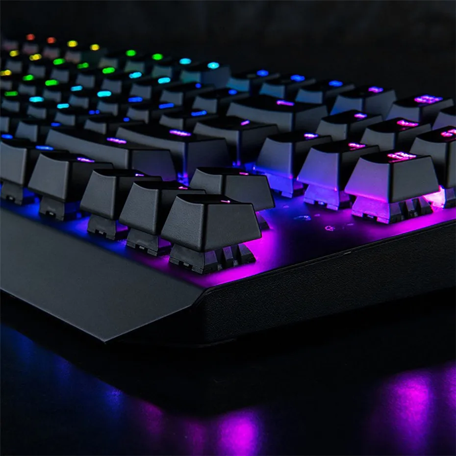 Проводная Механическая игровая клавиатура razer BlackWidow X Tournament Edition Chroma, 87 клавиш, зеленый переключатель, RGB подсветка клавиатуры