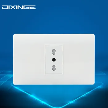 

Italian standard 118 PC panel Italian outlet 16A Italian standard three-hole wall single socket