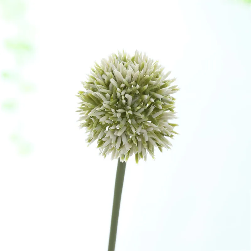 55 см имитация из пластика для лука шар для украшения дома поддельный цветок в горшках Цветочная композиция зеленое растение соответствующие Свадебные украшения - Цвет: white green