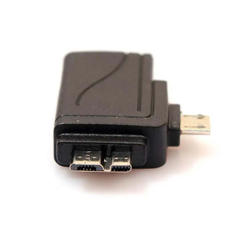 

Good sale 1pc 2-in-1 Micro USB 3.0 / 2.0 OTG Adapter Micro USB with USB Power Converter Free shipping & wholesale Jan 4