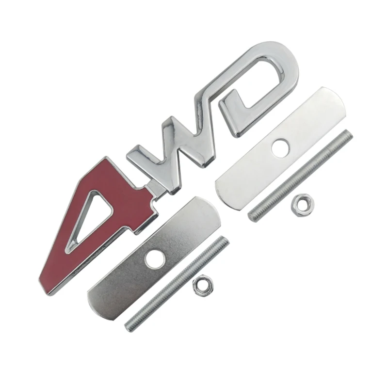 Автомобильный Стайлинг JDM 4WD эмблема передней решетки значок наклейка для Jeep Wrangler