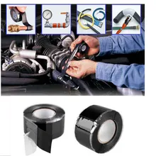 Black New Waterproof Silicone Performance Repair Tape Bonding Rescue Self Fusing Wire Hose Black Sell Hotting 3 Meters
