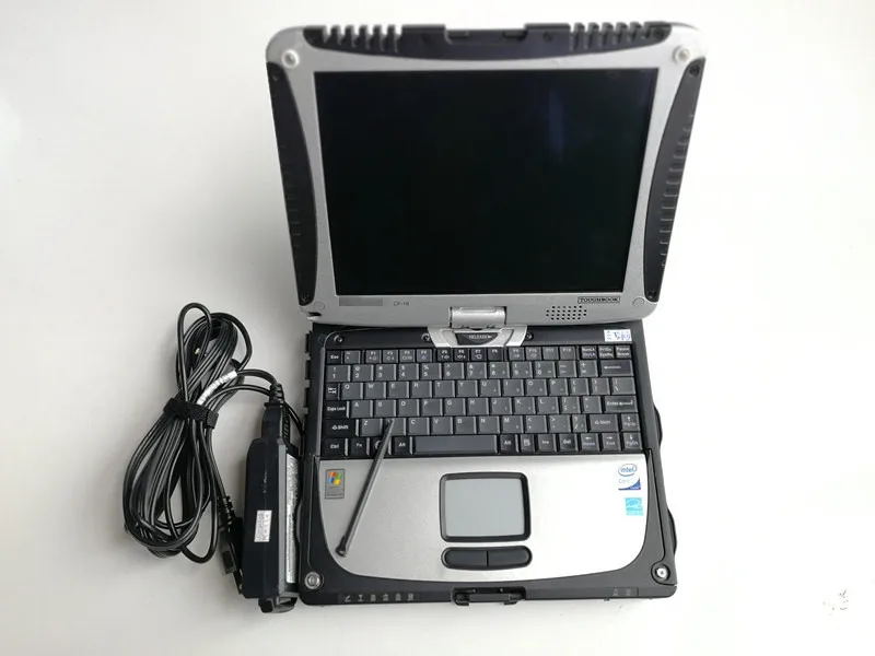 12 Toughbook для Panasonic CF19 CF-19 ноутбука 3g с полным программным обеспечением, установленным в 320g HDD для MB Star C4 готов к использованию